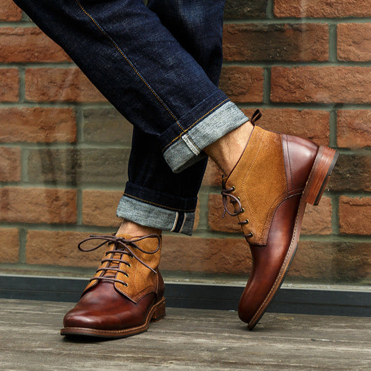 Men's Boots High Top British Leisure Martin Boots