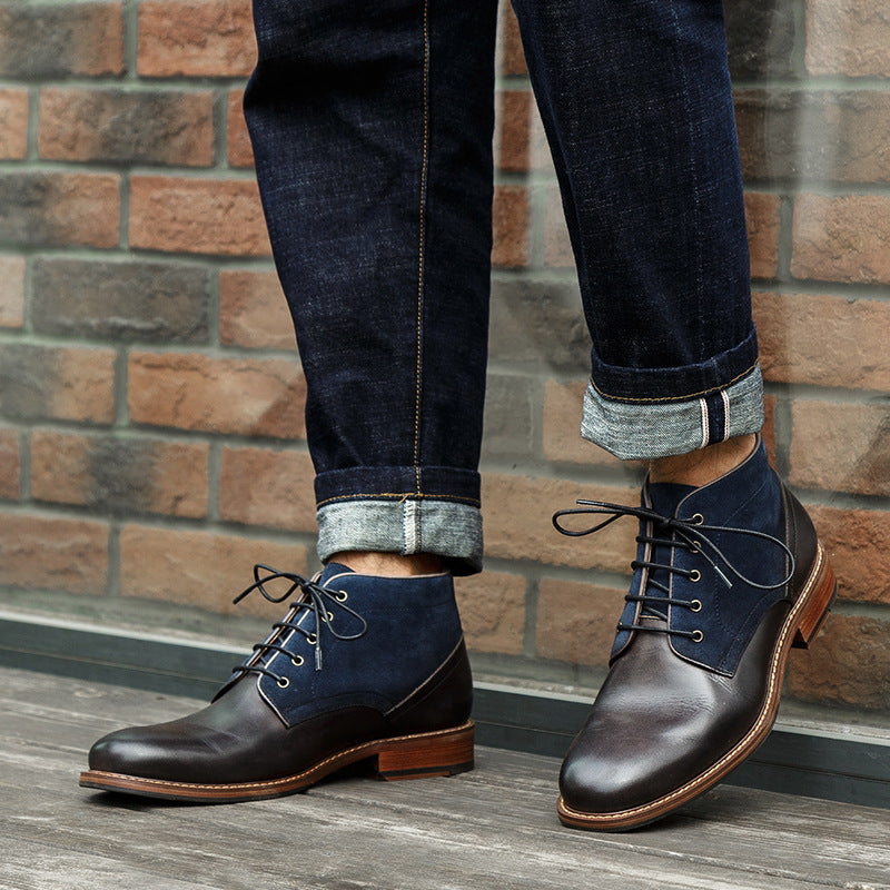 Men's Boots High Top British Leisure Martin Boots