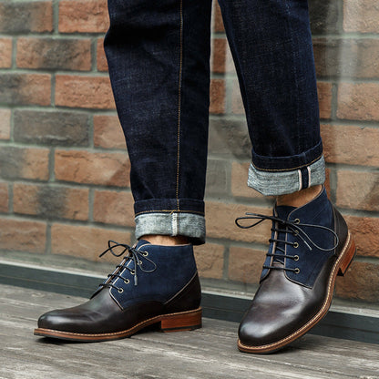 Men's Boots High Top British Leisure Martin Boots